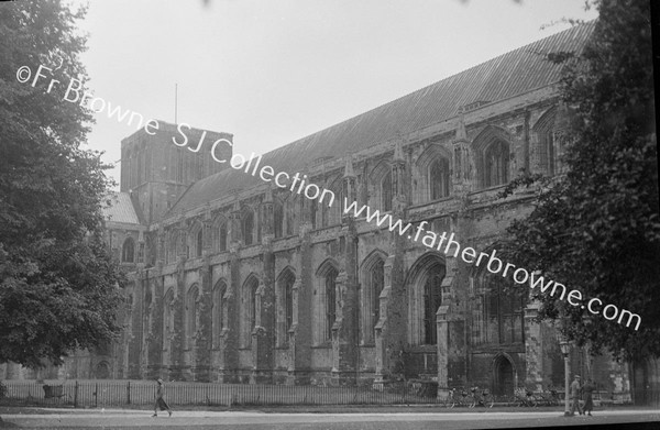 CATHEDRAL N.SIDE IN SHADOW